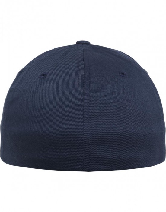 Шапка с козирка в тъмносиньо Flexfit Organic Cotton Cap, Аксесоари - Lit.bg