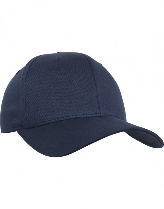 Шапка с козирка в тъмносиньо Flexfit Organic Cotton Cap, Аксесоари - Lit.bg