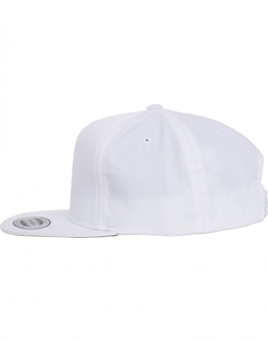 Шапка за деца с козирка в бяло Pro-Style Twill Snapback Youth Cap, Аксесоари - Lit.bg