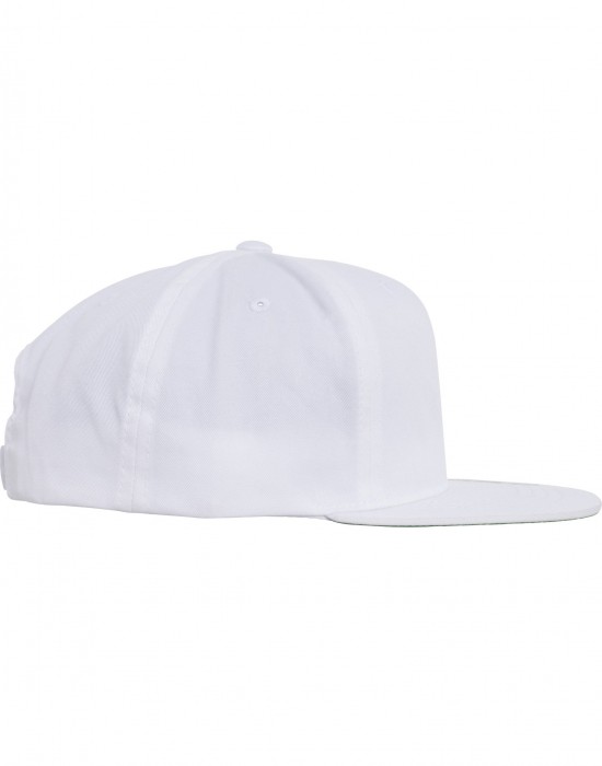 Шапка за деца с козирка в бяло Pro-Style Twill Snapback Youth Cap, Аксесоари - Lit.bg