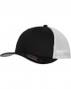 Шапка с козирка в черно и бяло Flexfit Mesh Trucker, Аксесоари - Lit.bg Шапка с козирка в черно и бяло Flexfit Mesh Trucker, Аксесоари - Lit.bg