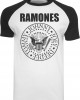 Мъжка тениска MERCHCODE Ramones Circle в бяло и черно, Мъже - Lit.bg Мъжка тениска MERCHCODE Ramones Circle в бяло и черно, Мъже - Lit.bg
