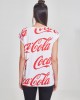 Дамска тениска Merchcode Coca Cola в бял цвят, Жени - Lit.bg