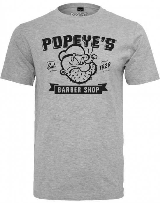 Мъжка сива тениска Merchcode Popeye Barber Shop, Мъже - Lit.bg