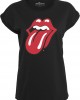 Дамска тениска Merchcode Rolling Stones Tongue в черен цвят, Жени - Lit.bg Дамска тениска Merchcode Rolling Stones Tongue в черен цвят, Жени - Lit.bg