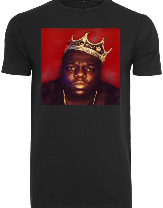 Мъжка тениска Merchcode The Notorious B.I.G. Crown в черен цвят, Мъже - Lit.bg