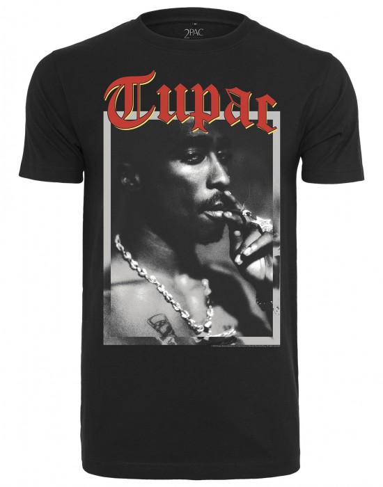 2Pac /  Tupac California Love Мъжка черна тениска Mister Tee, Мъже - Lit.bg