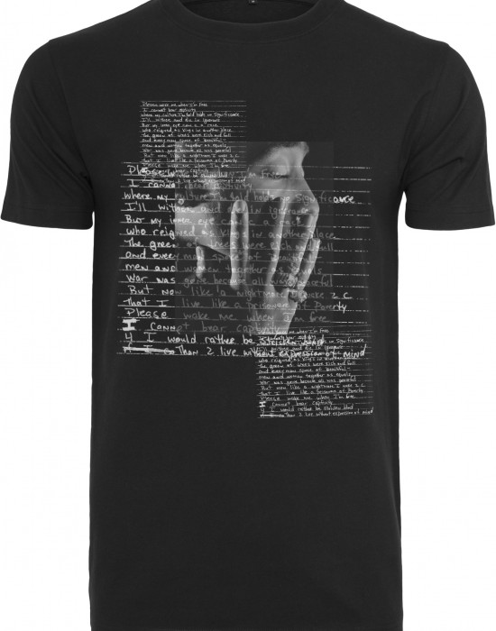 2Pac / Tupac Lyrics Тениска с ръкописна лирика, Мъже - Lit.bg