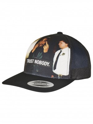 2Pac / Tupac Trust Nobody Retro Trucker Шапка с козирка