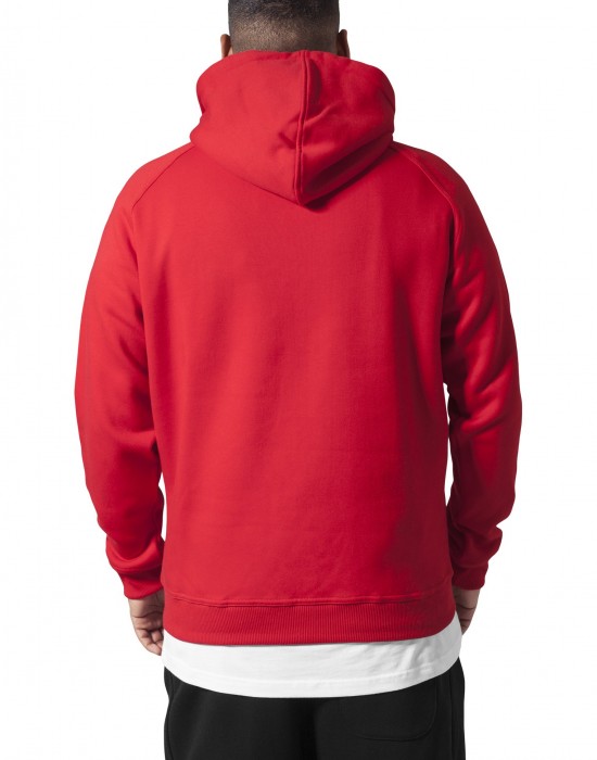 Мъжки изчистен червен суичър Urban Classics red TB014, Мъже - Lit.bg Мъжки изчистен червен суичър Urban Classics red TB014, Мъже - Lit.bg