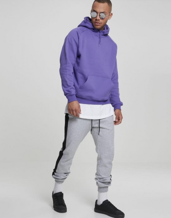 Мъжки изчистен виолетов суичър Urban Classics ultraviolet TB014, Мъже - Lit.bg