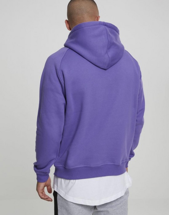 Мъжки изчистен виолетов суичър Urban Classics ultraviolet TB014, Мъже - Lit.bg