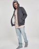 Мъжки изчистен суичър с цип Urban Classics charcoal TB014C, Мъже - Lit.bg Мъжки изчистен суичър с цип Urban Classics charcoal TB014C, Мъже - Lit.bg