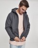 Мъжки изчистен суичър с цип Urban Classics charcoal TB014C, Мъже - Lit.bg Мъжки изчистен суичър с цип Urban Classics charcoal TB014C, Мъже - Lit.bg