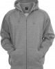 Мъжки изчистен суичър с цип Urban Classics gray TB014C, Мъже - Lit.bg Мъжки изчистен суичър с цип Urban Classics gray TB014C, Мъже - Lit.bg