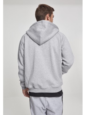 Мъжки изчистен суичър с цип Urban Classics gray TB014C