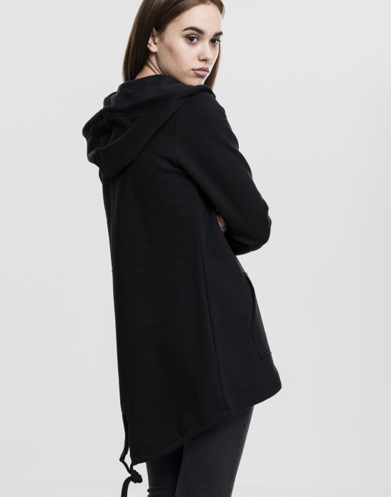 Дамски суичър в черно Urban Classics Ladies Sweat Parka, Жени - Lit.bg Дамски суичър в черно Urban Classics Ladies Sweat Parka, Жени - Lit.bg
