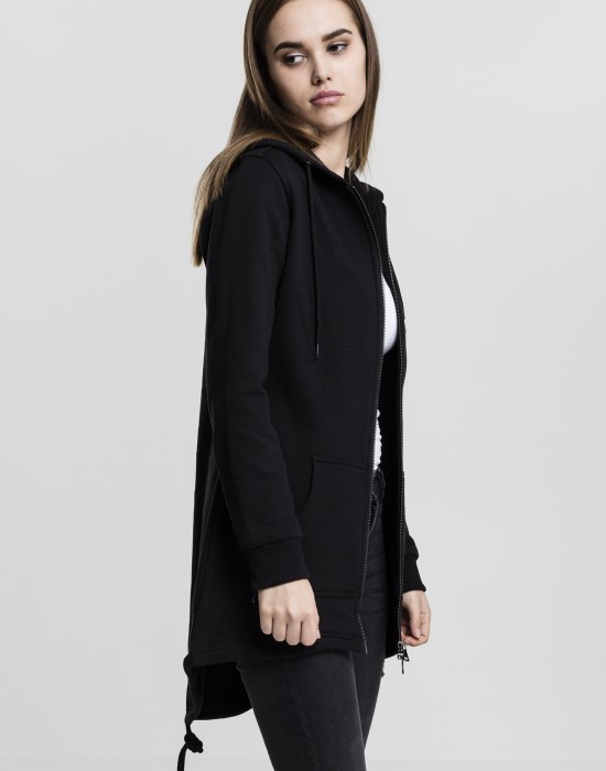 Дамски суичър в черно Urban Classics Ladies Sweat Parka, Жени - Lit.bg Дамски суичър в черно Urban Classics Ladies Sweat Parka, Жени - Lit.bg
