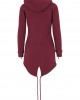 Дамски суичър в цвят бургунди Urban Classics Ladies Sweat Parka, Жени - Lit.bg