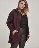 Дамски суичър в тъмночервено Urban Classics Ladies Sweat Parka, Жени - Lit.bg