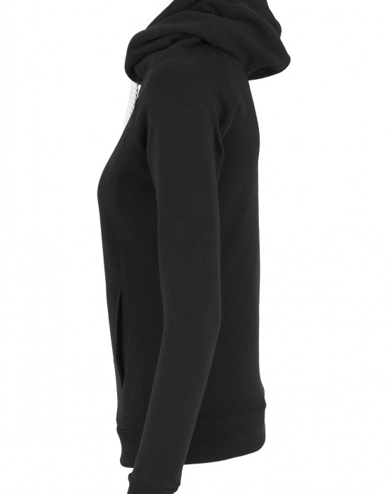Дамски суичър в черно Urban Classics Raglan High Neck Hoody, Жени - Lit.bg Дамски суичър в черно Urban Classics Raglan High Neck Hoody, Жени - Lit.bg