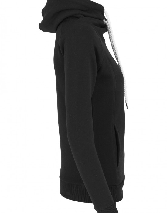 Дамски суичър в черно Urban Classics Raglan High Neck Hoody, Жени - Lit.bg Дамски суичър в черно Urban Classics Raglan High Neck Hoody, Жени - Lit.bg