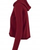 Дамски суичър в цвят бордо Urban Classics Ladies Cropped Terry Hoody, Жени - Lit.bg