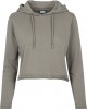 Дамски суичър в цвят маслина Urban Classics Ladies Cropped Terry Hoody, Жени - Lit.bg Дамски суичър в цвят маслина Urban Classics Ladies Cropped Terry Hoody, Жени - Lit.bg