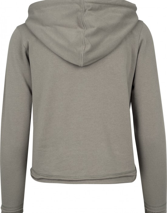 Дамски суичър в цвят маслина Urban Classics Ladies Cropped Terry Hoody, Жени - Lit.bg Дамски суичър в цвят маслина Urban Classics Ladies Cropped Terry Hoody, Жени - Lit.bg