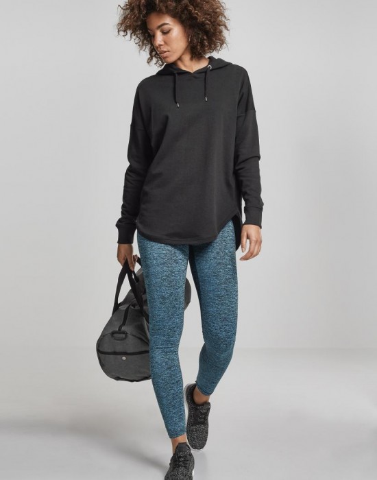 Дамски суичър в черно Urban Classics Ladies Oversized Terry Hoody, Жени - Lit.bg