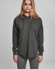 Дамски суичър в цвят графит Urban Classics Ladies Oversized Terry Hoody, Жени - Lit.bg