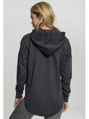 Дамски суичър в цвят графит Urban Classics Ladies Oversized Terry Hoody 