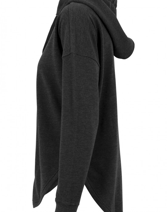Дамски суичър в цвят графит Urban Classics Ladies Oversized Terry Hoody, Жени - Lit.bg