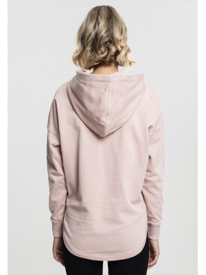 Дамски суичър в светлорозово Urban Classics Ladies Oversized Terry Hoody