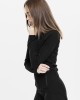 Дамски суичър в черно Urban Classics Ladies Athletic Interlock Zip Hoody, Жени - Lit.bg Дамски суичър в черно Urban Classics Ladies Athletic Interlock Zip Hoody, Жени - Lit.bg