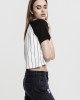 Къса дамска бейзболна тениска Urban Classics в бяло wht/blk, Жени - Lit.bg Къса дамска бейзболна тениска Urban Classics в бяло wht/blk, Жени - Lit.bg