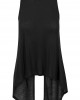 Дамски потник в черен цвят Urban Classics Ladies HiLo Viscose Top black, Жени - Lit.bg