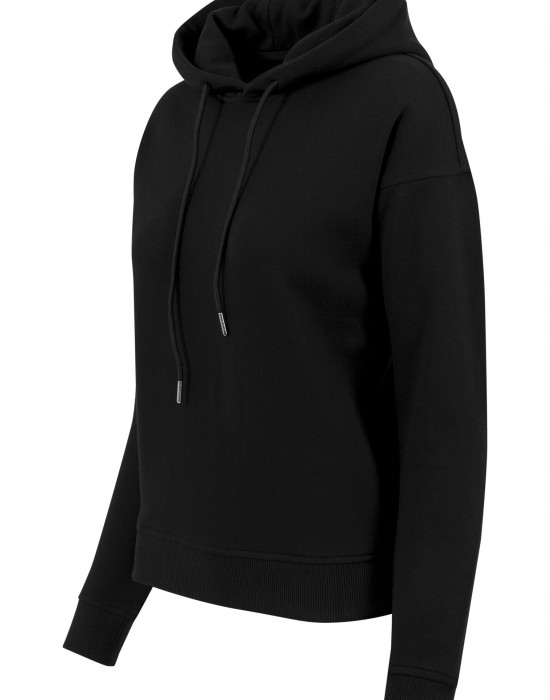 Дамски суичър в черно Urban Classics Ladies Hoody, Жени - Lit.bg