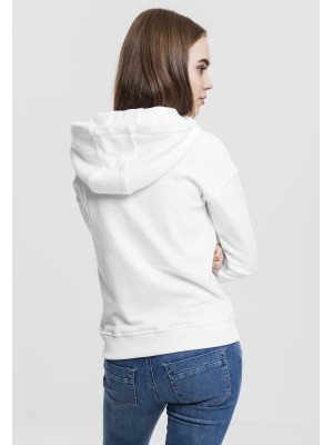 Дамски суичър в бяло Urban Classics Ladies Hoody 