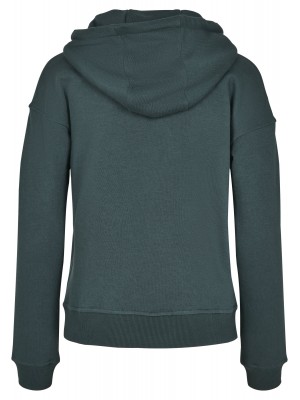 Дамски суичър в тъмнозелено Urban Classics Ladies Hoody