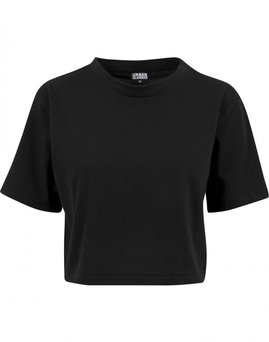 Дамска къса и широка тениска в черно Oversized Urban Classics, Жени - Lit.bg Дамска къса и широка тениска в черно Oversized Urban Classics, Жени - Lit.bg