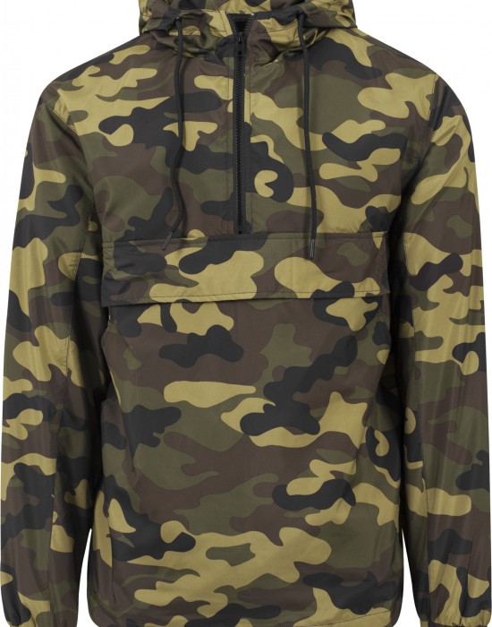 Мъжко яке ветровка в камуфлаж Urban Classics woodcamo, Мъже - Lit.bg Мъжко яке ветровка в камуфлаж Urban Classics woodcamo, Мъже - Lit.bg