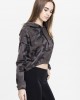 Дамски суичър в тъмносив камуфлаж Urban Classics Ladies Camo Cropped Hoody, Жени - Lit.bg Дамски суичър в тъмносив камуфлаж Urban Classics Ladies Camo Cropped Hoody, Жени - Lit.bg