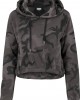 Дамски суичър в тъмносив камуфлаж Urban Classics Ladies Camo Cropped Hoody, Жени - Lit.bg Дамски суичър в тъмносив камуфлаж Urban Classics Ladies Camo Cropped Hoody, Жени - Lit.bg