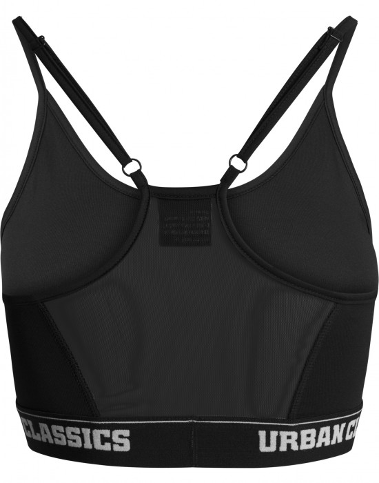 Спортно бюстие в черен цвят Urban Classics Ladies Sports Bra black, Жени - Lit.bg