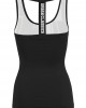 Дамски потник в черно и бяло Urban Classics Ladies Graphic Sports Top black/white, Жени - Lit.bg