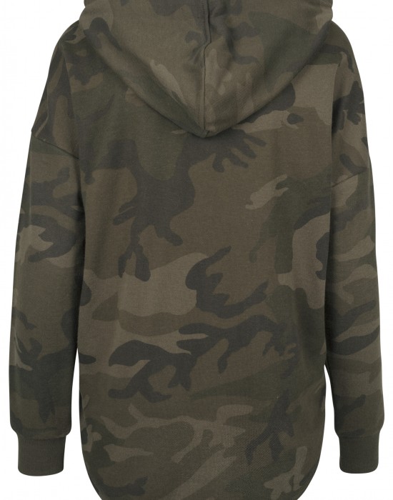 Дамски суичър в камуфлажен цвят Urban Classics Ladies Oversized Camo Hoody, Жени - Lit.bg Дамски суичър в камуфлажен цвят Urban Classics Ladies Oversized Camo Hoody, Жени - Lit.bg