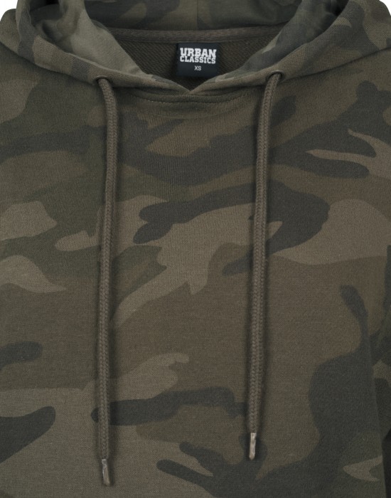 Дамски суичър в камуфлажен цвят Urban Classics Ladies Oversized Camo Hoody, Жени - Lit.bg Дамски суичър в камуфлажен цвят Urban Classics Ladies Oversized Camo Hoody, Жени - Lit.bg