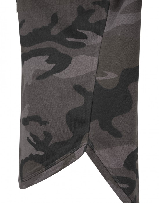 Дамски суичър в тъмносив камуфлаж Urban Classics Ladies Oversized Camo Hoody, Жени - Lit.bg