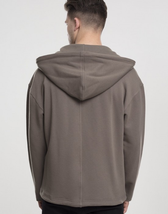 Мъжки суичър в сиво Urban Classics Zip HoodyLong Sweat Zip Hoody, Мъже - Lit.bg Мъжки суичър в сиво Urban Classics Zip HoodyLong Sweat Zip Hoody, Мъже - Lit.bg